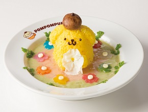 新品・タグ付き】ポムポムプリン バレンタイン マスコット カフェ限定