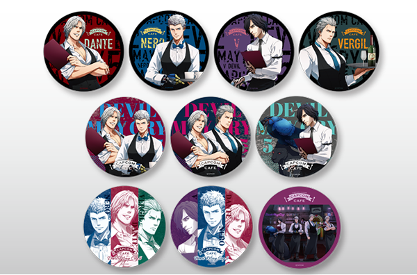 デビルメイクライ ダンテ DmC 缶バッジ カプコンカフェ 6弾 デビル