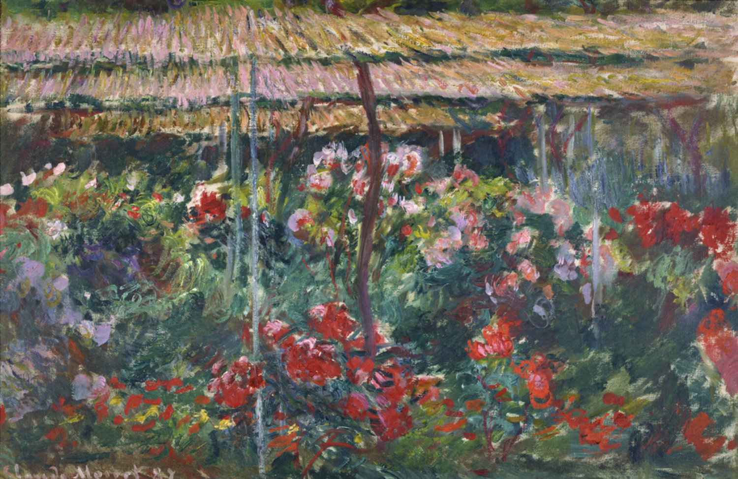 Peony Garden|Claude Monet |Search Collection | The National Museum