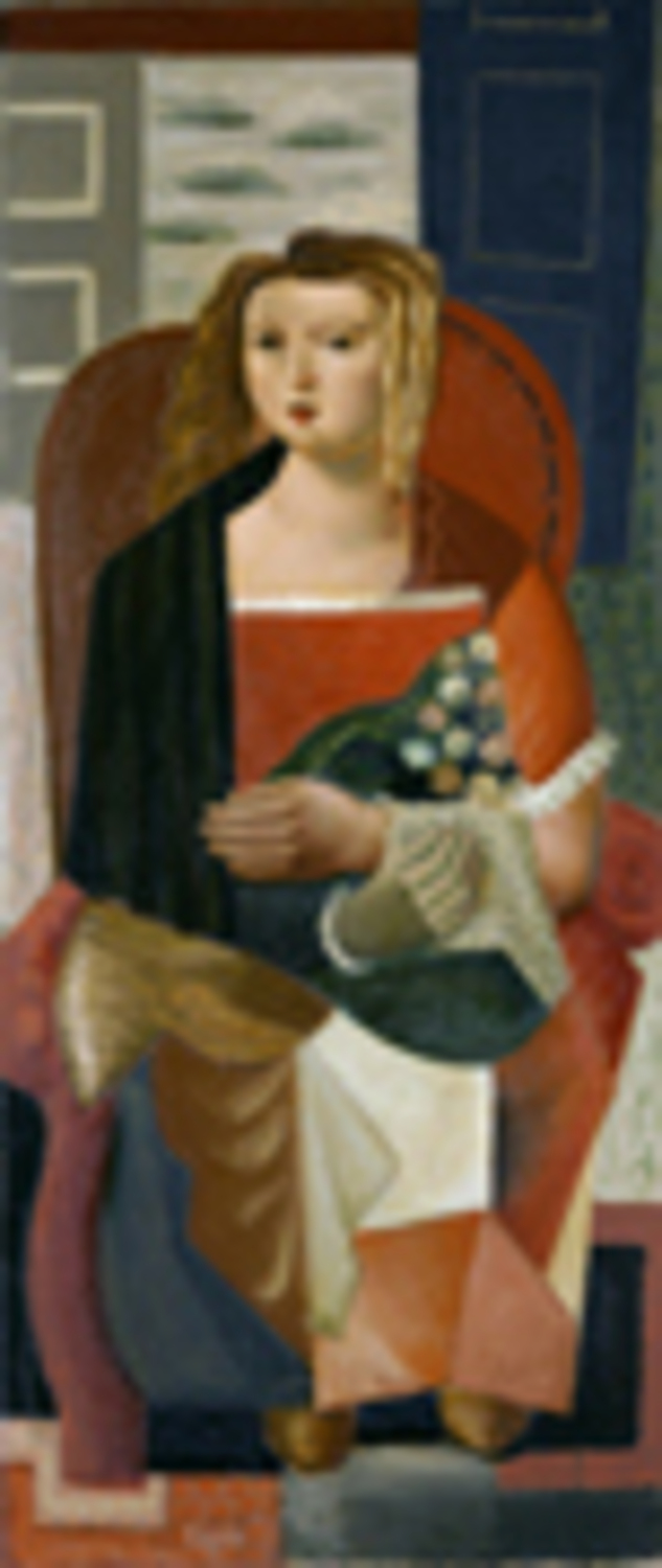 花を持つ婦人|ロジェ・ビシエール |所蔵作品検索｜国立西洋美術館