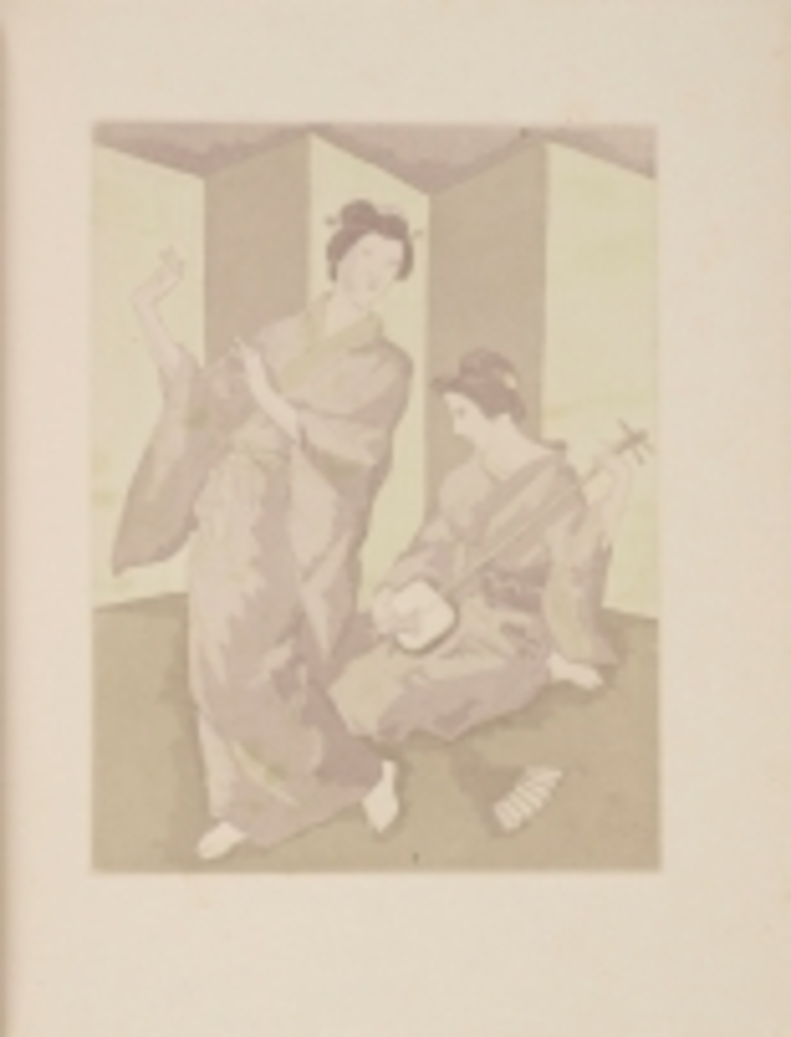 お梅さんの第三の春|藤田嗣治 |所蔵作品検索｜国立西洋美術館