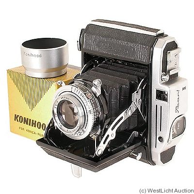 Konishiroku (Konica): Pearl II (4.5x6) Price Guide: estimate a
