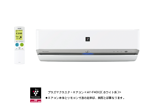 SHARP エアコン本体 ホワイト