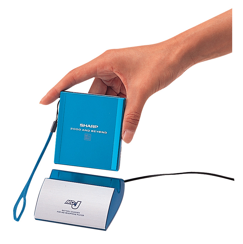 SHARP MD ヘッドホンプレーヤー MD-ST501-W SHARP MD ヘッドホン