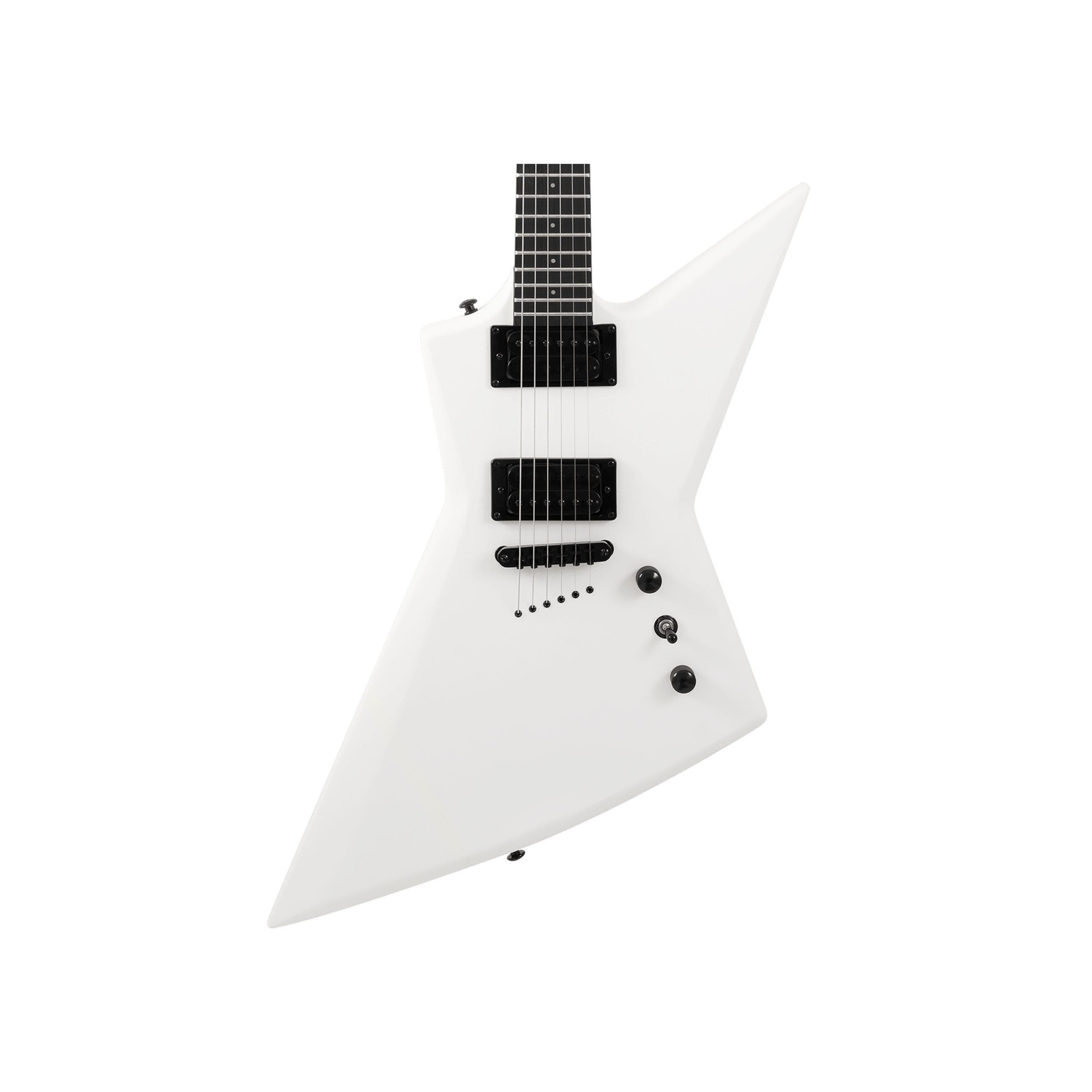 S BY SOLAR EB4.6W-E EX-STYLE WHITE MATTE ELECTRIC GUITAR Rockshop