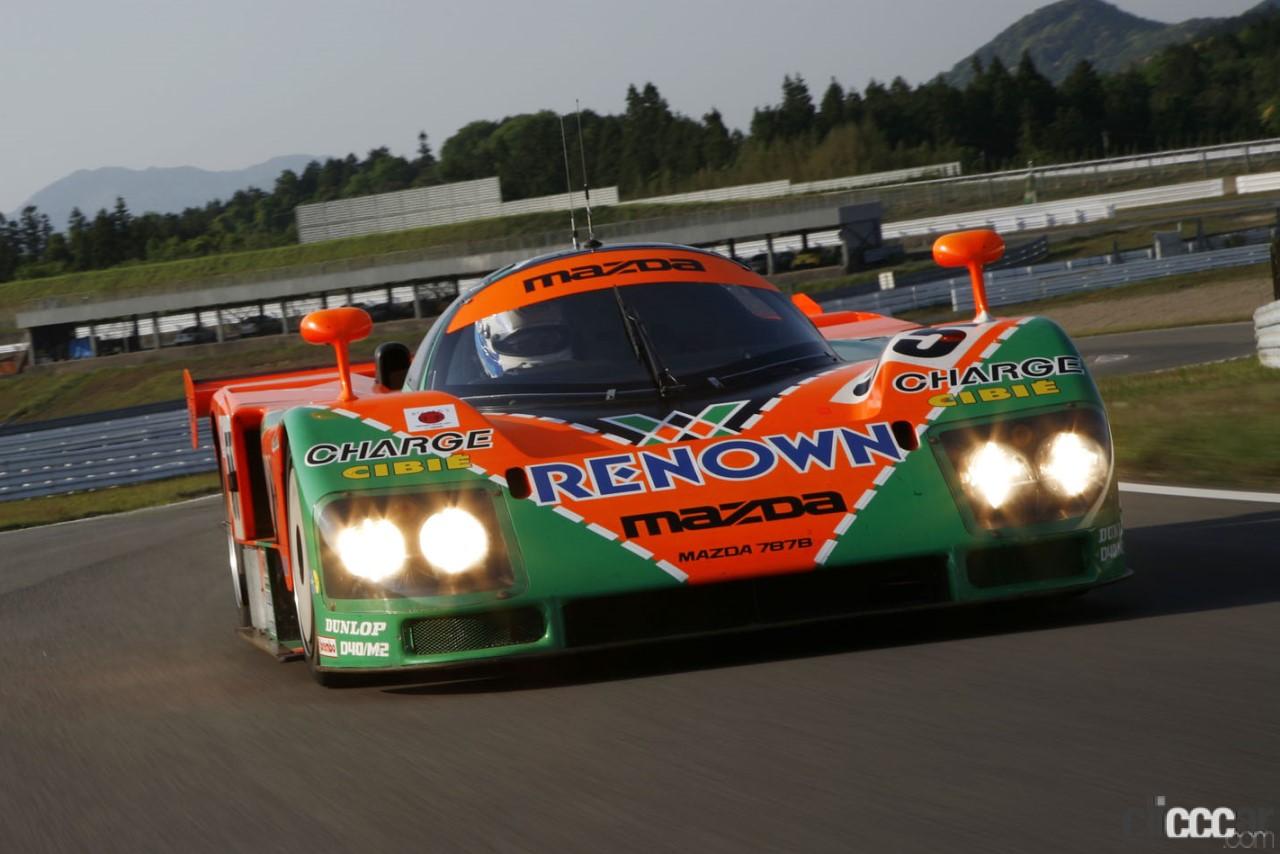 マツダ「787B」ル・マン24hで日本車初の総合優勝。ロータリーエンジン