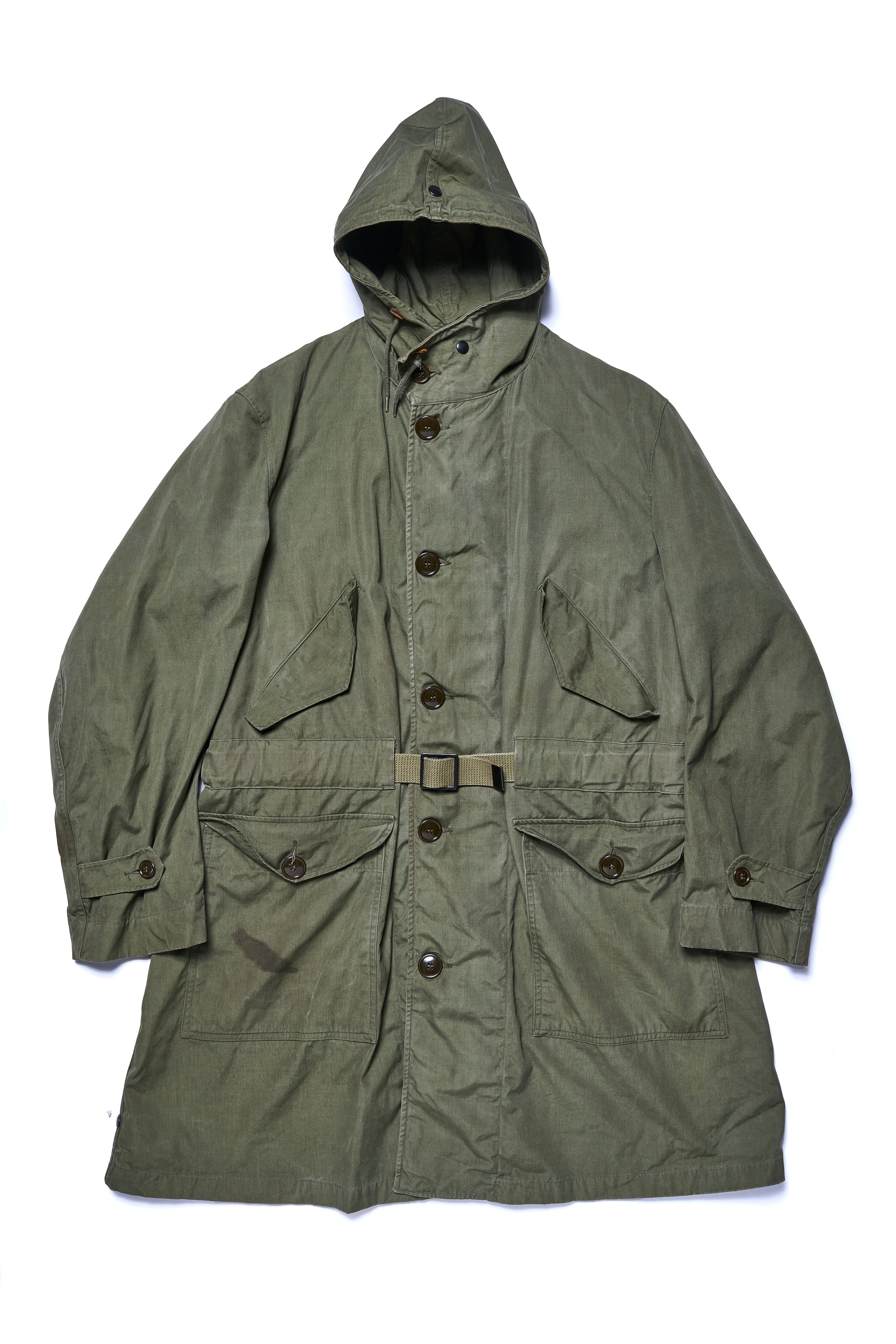 40s 米軍 M-47 オーバーコート フィールドパーカー 40s 米軍 M-47