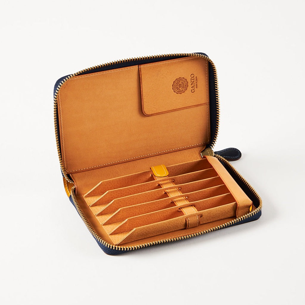 シンブライドル ジッパーペンケース 5本挿し｜文房具の専門誌「趣味の