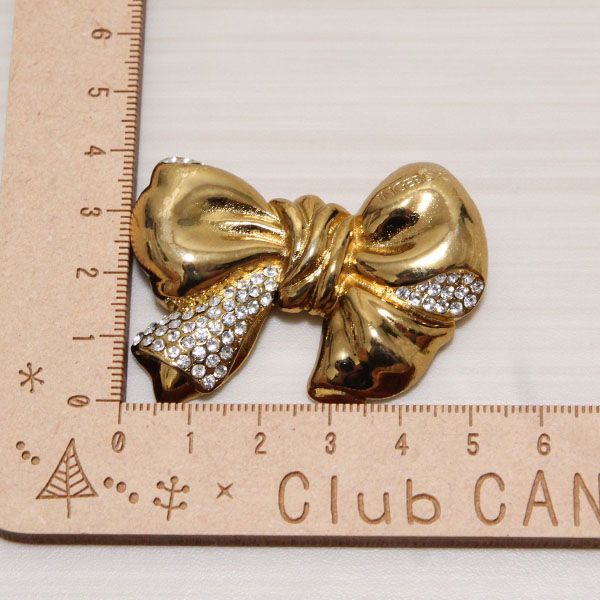 ゴールドリボンブローチ - ピンクハウス通販｜リサイクルブティック