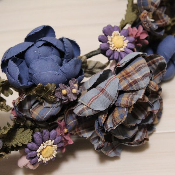 ブルー系ミックスブーケコサージュベルト - ピンクハウス通販