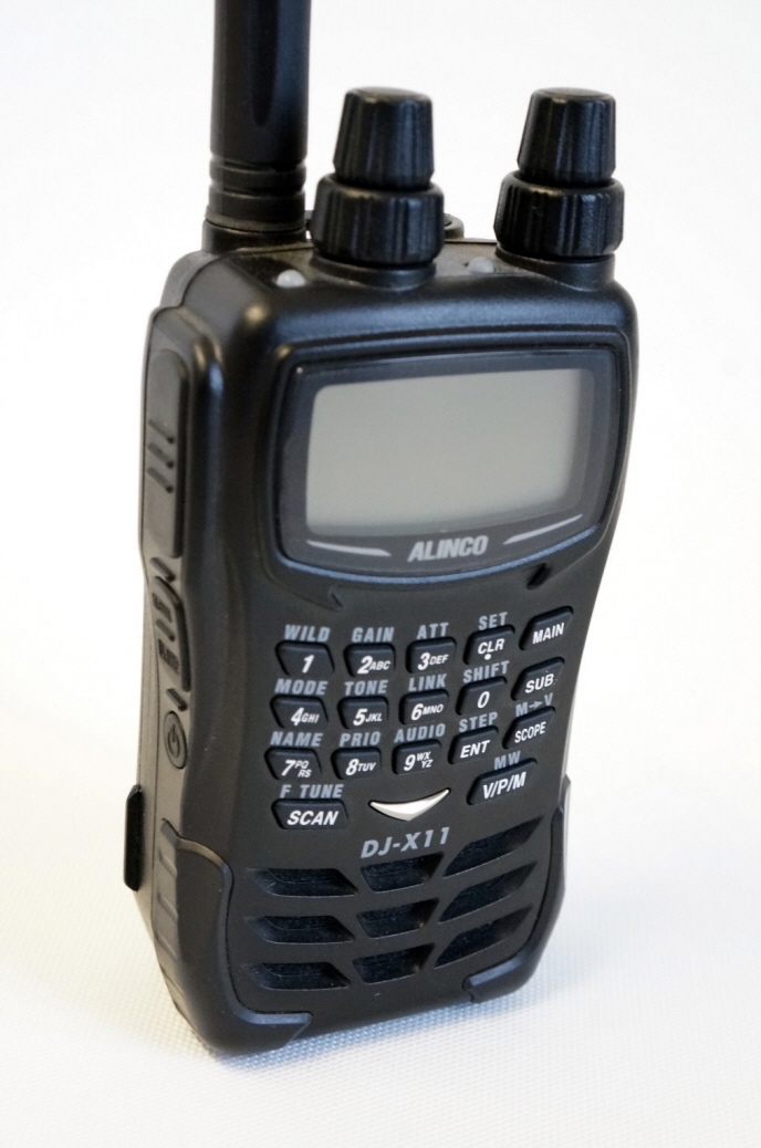 ALINCO 受信機 DJ-X11 動作品。 メーカーにてX11Aへの改造済品 【公式