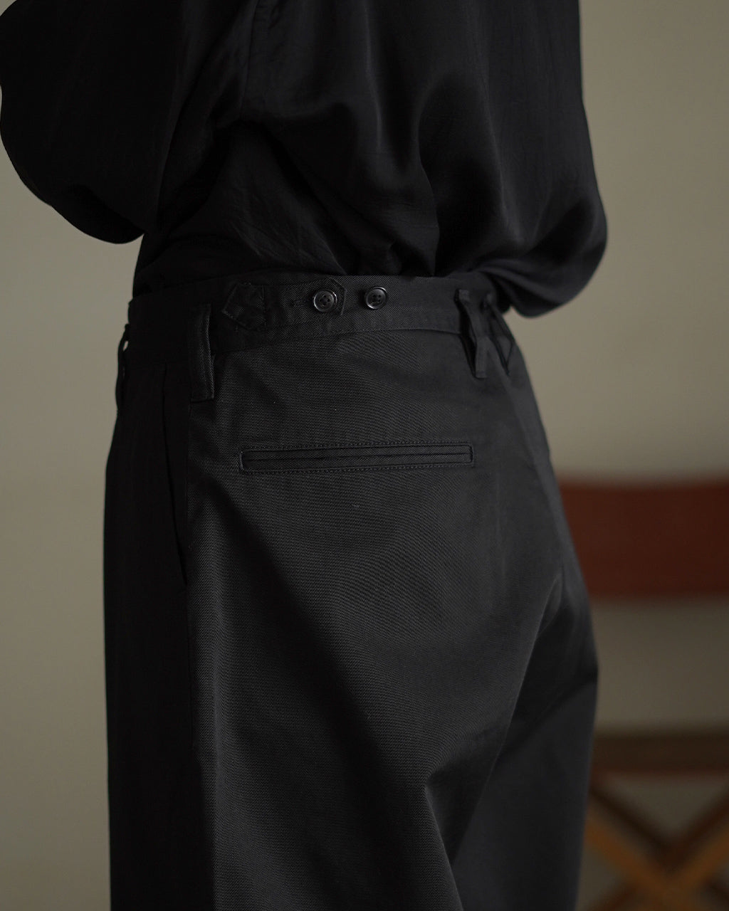 PORTER CLASSIC ポータークラシック ジーンケリー チノ ワイドパンツ