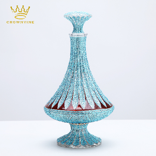 トラディション デコトラ ブランデー クリスタル 水色 クリスタル