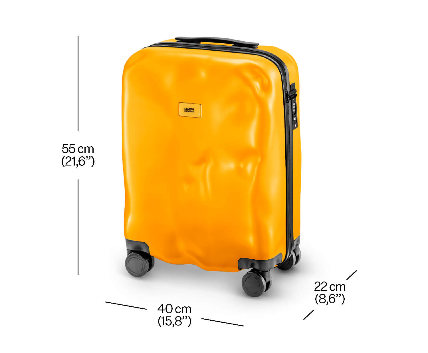 ブラック 1～3泊用｜アイコンコレクション | CRASH BAGGAGE