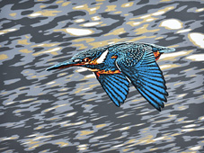 シルクスクリーン版画