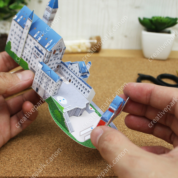 ドイツ ノイシュバンシュタイン城 ミニ - かんたんシリーズ - 建物