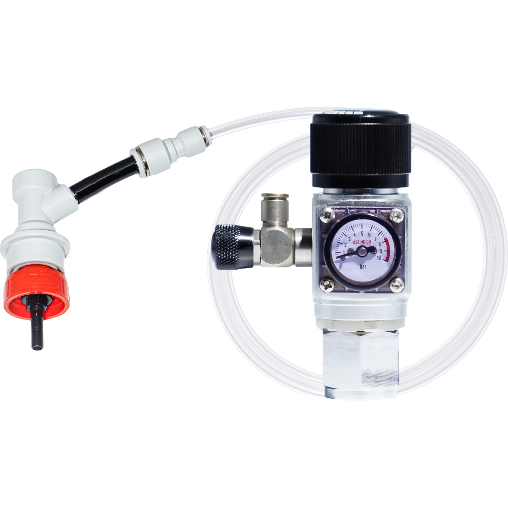 炭酸水メーカー 自作キット (ホース&逆止弁付キャップ4個) Amazon.co