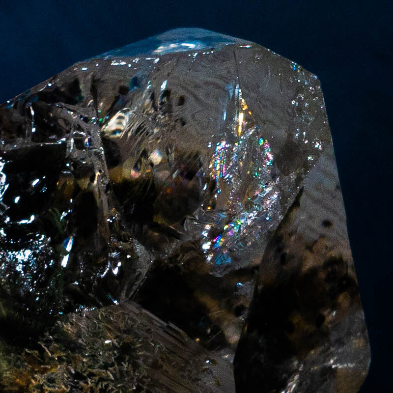 ガネーシュヒマール産 ヒマラヤ水晶ポイント 238g/92mm《クローライト