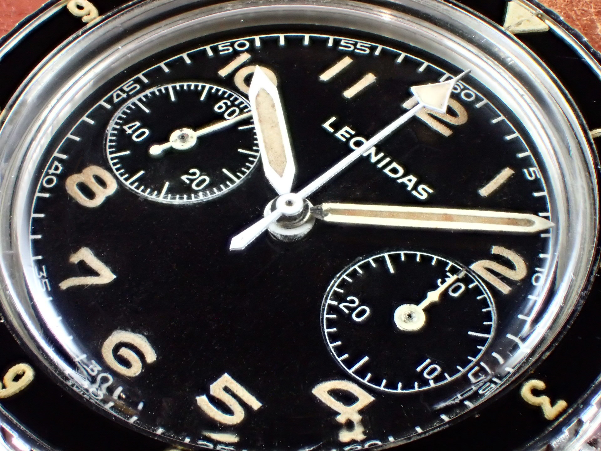 レオニダス イタリア空軍 A.M.I. TIPO-CP1 Cal.Valjoux222 1960年代