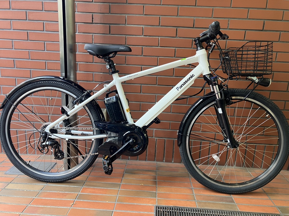 電動自転車 Panasonic Hurryer ゴールド 27 ハリヤ パナソニック