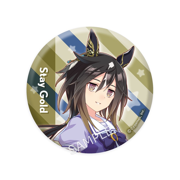 ウマ娘 公式 缶バッジ ステイゴールド 制服 まとめ 20個 ウマ娘 公式