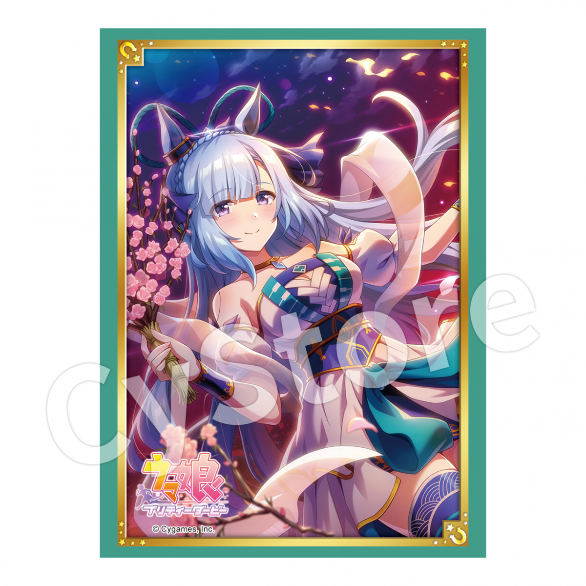 混沌の女神様 ウマ娘 スリーブ プレイマット アーモンドアイ 混沌の女