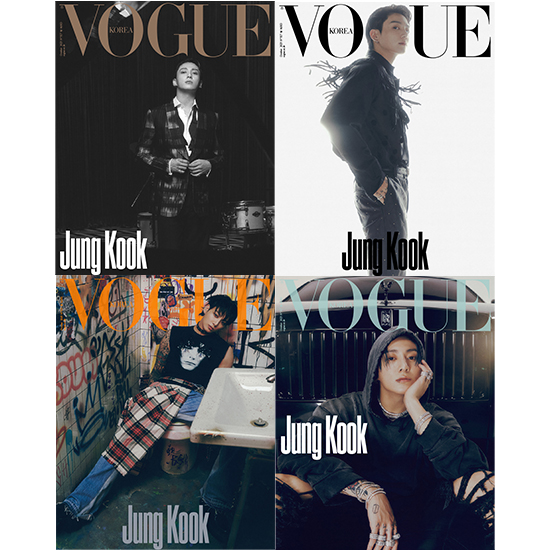 韓国雑誌 VOGUE KOREA 2023年 10月号 JUNGKOOK表紙 日本語訳なし(A・B