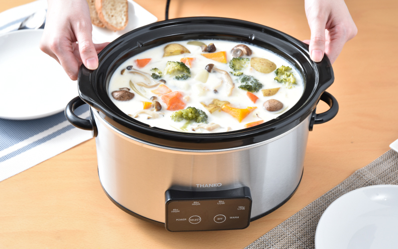 ボタンひとつで本格おまかせ煮込み「マスタースロークッカーポット