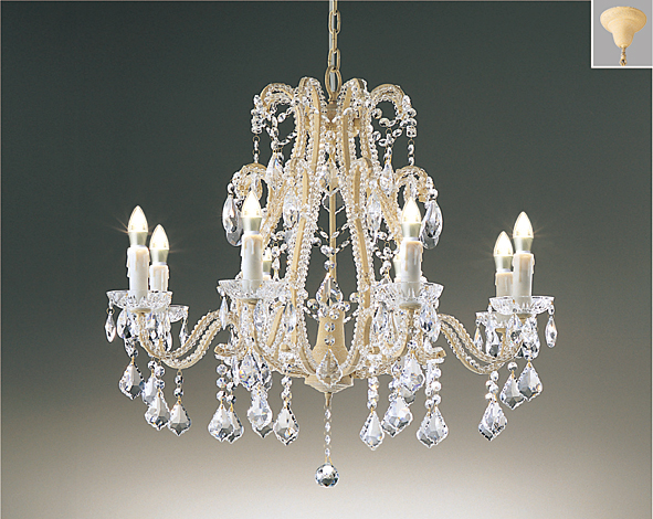 遠藤照明 シャンデリアXLG-5267K LED電球4灯付き 遠藤照明