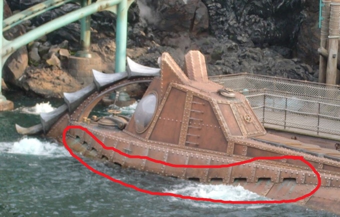 ノーチラス号 ディズニーシー 海底2万マイル 海底2万マイル ノーチラス