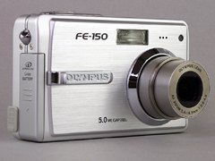 OLYMPUS FE-150 CAMEDIA 動作品 中古良品 xdカード付き オリンパス
