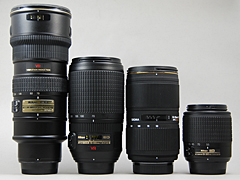 ニコン D40【第5回】望遠ズームを考える