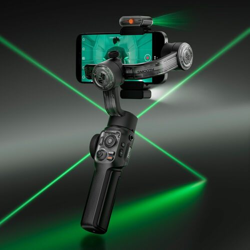ZHIYUNのスマホ用ジンバルにプロフェッショナルモデル登場。最新AI