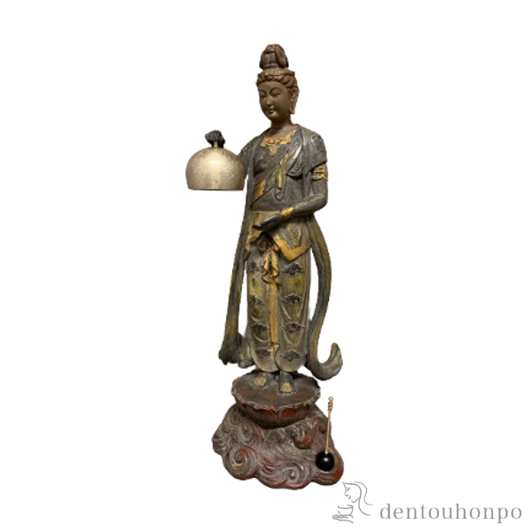送料無料】 音声菩薩（天上の響き） りん棒付き / 仏壇 寺院 仏様 日本