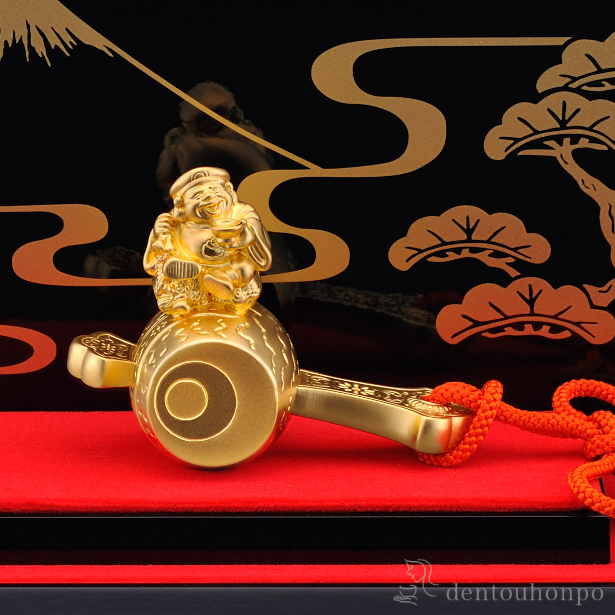 刻印あり銀製大判小槌縁起物シルバーSILVER銀製品