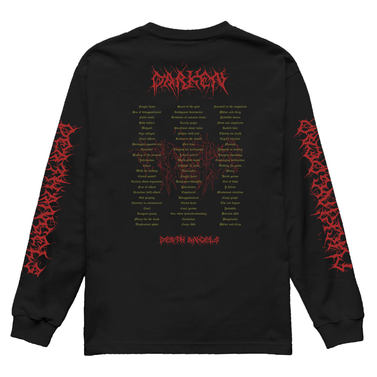 BABYL LA公演限定Tシャツ DARK ANGEL XLサイズ BABYL LA公演限定T