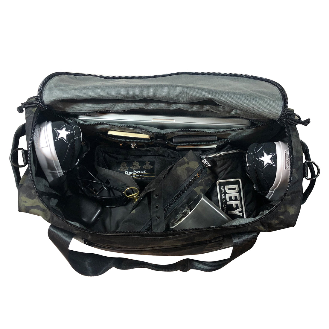 The Rover Backpack Duffel | Rogue Camo MultiCam Black™ CORDURA® – DEFY