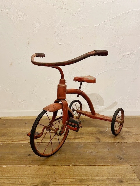 ヴィンテージ angeles 三輪車 アメリカ雑貨 昔懐かし三輪車やつれ具合