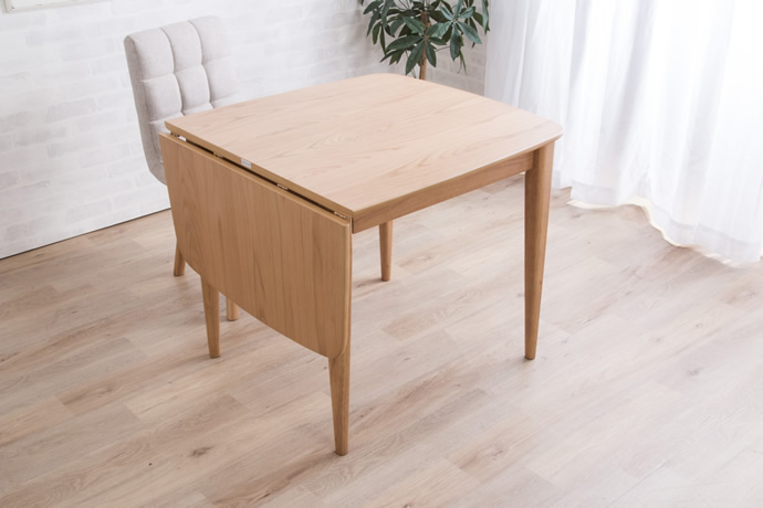 g106168]Corridor 伸長式ダイニングテーブル 幅80cm-120cm 単品