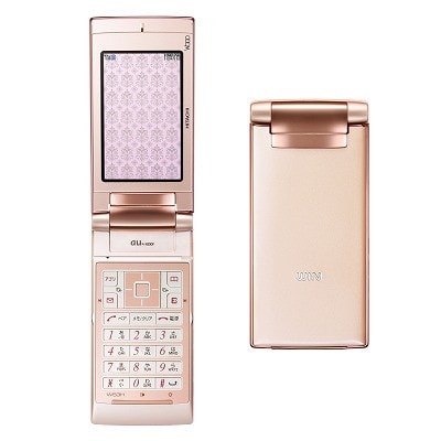 au／ソフトバンクの中古携帯電話（ガラゲー）3機種セット。【バラ売不