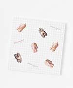 00149695 メゾンテリア裏紙メモ 050180081000465 149695 9.8×9.8、100