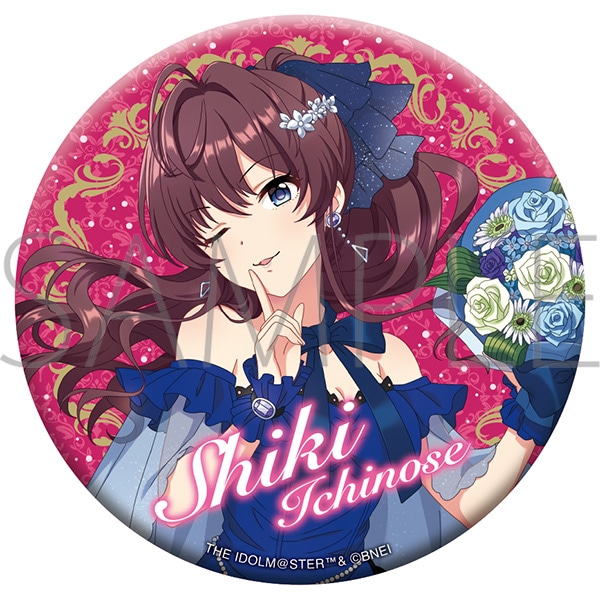 アイドルマスター シンデレラガールズ グリッター缶バッジ A 一ノ瀬志