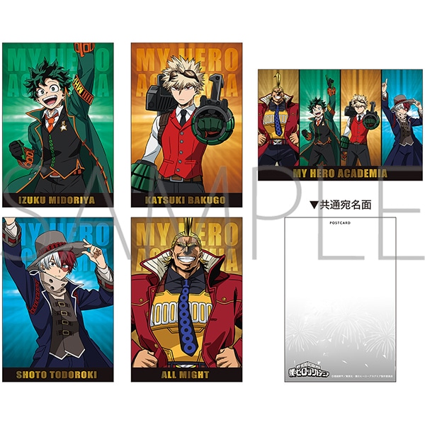 僕のヒーローアカデミア ポストカードセット: キャラグッズ