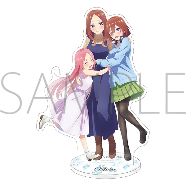 新品】 五等分の花嫁 シャープ コラボ アクスタ 三玖 新品】 五等分の