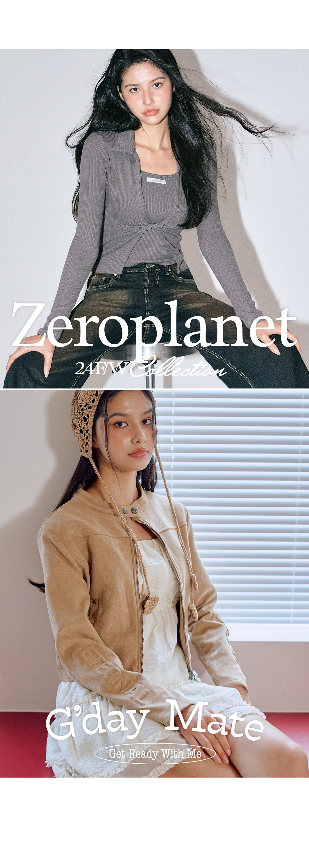 MUSINSA公式 | ZEROPLANET ノラツーウェイボタンカーディガン [FOREST]