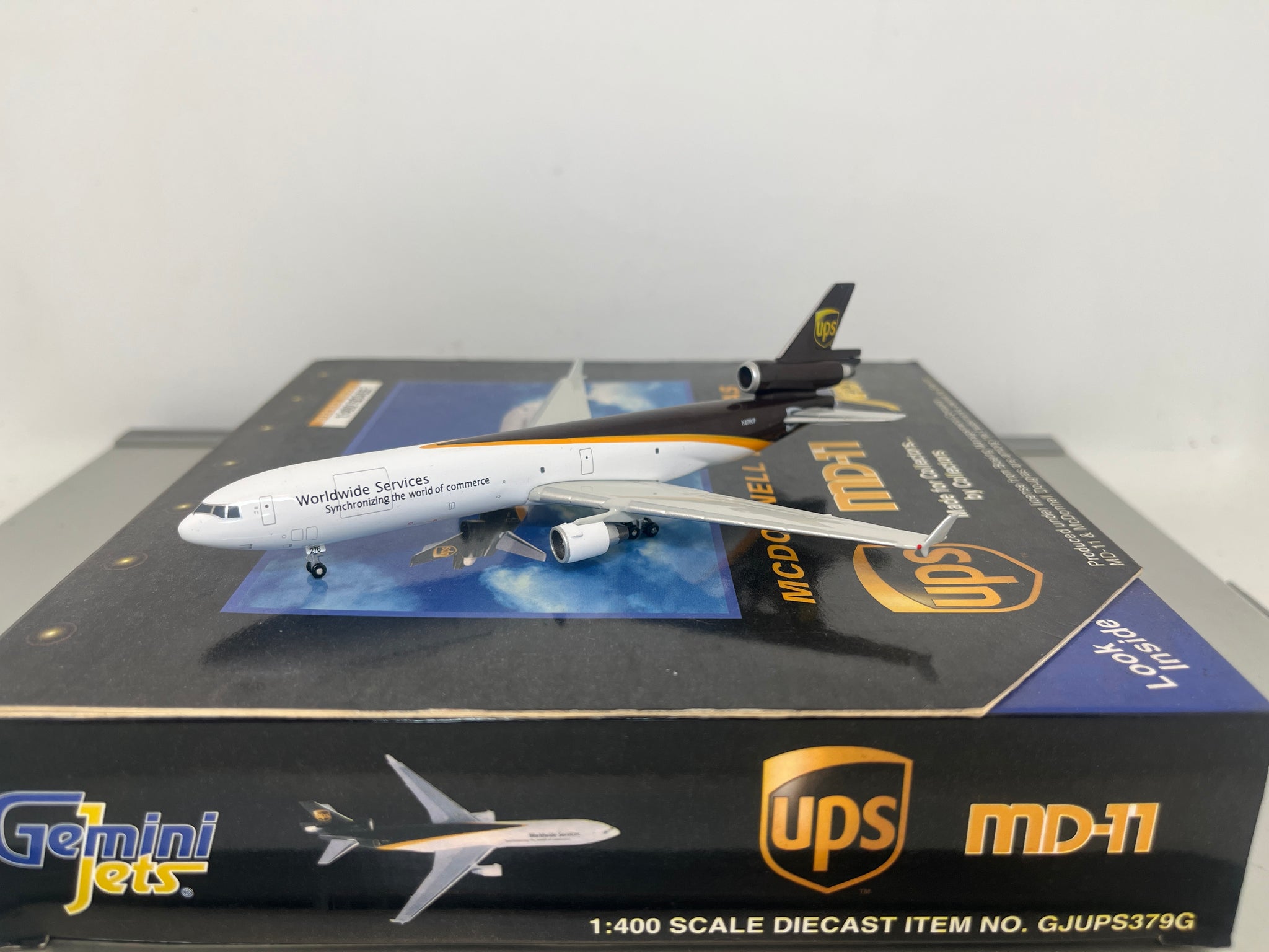 UPS MD-11 N276UP Gemini Jets 1:400 – Diecastbird Plane Model Store