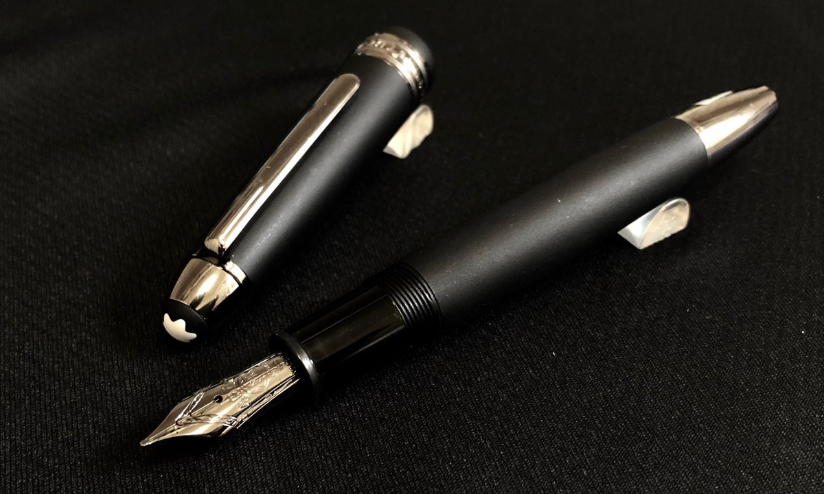 万年筆レビュー】モンブラン マイスターシュテュック ウルトラブラック