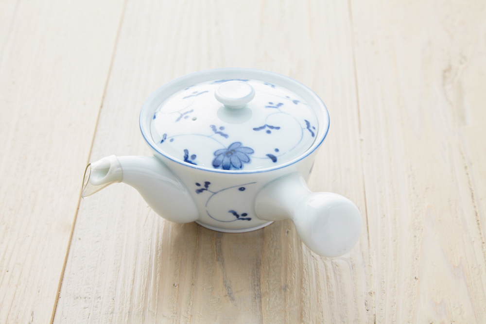 佐渡 無名異焼き 茶器セット湯呑み茶碗 5客 急須 湯冷まし 3代目伊藤