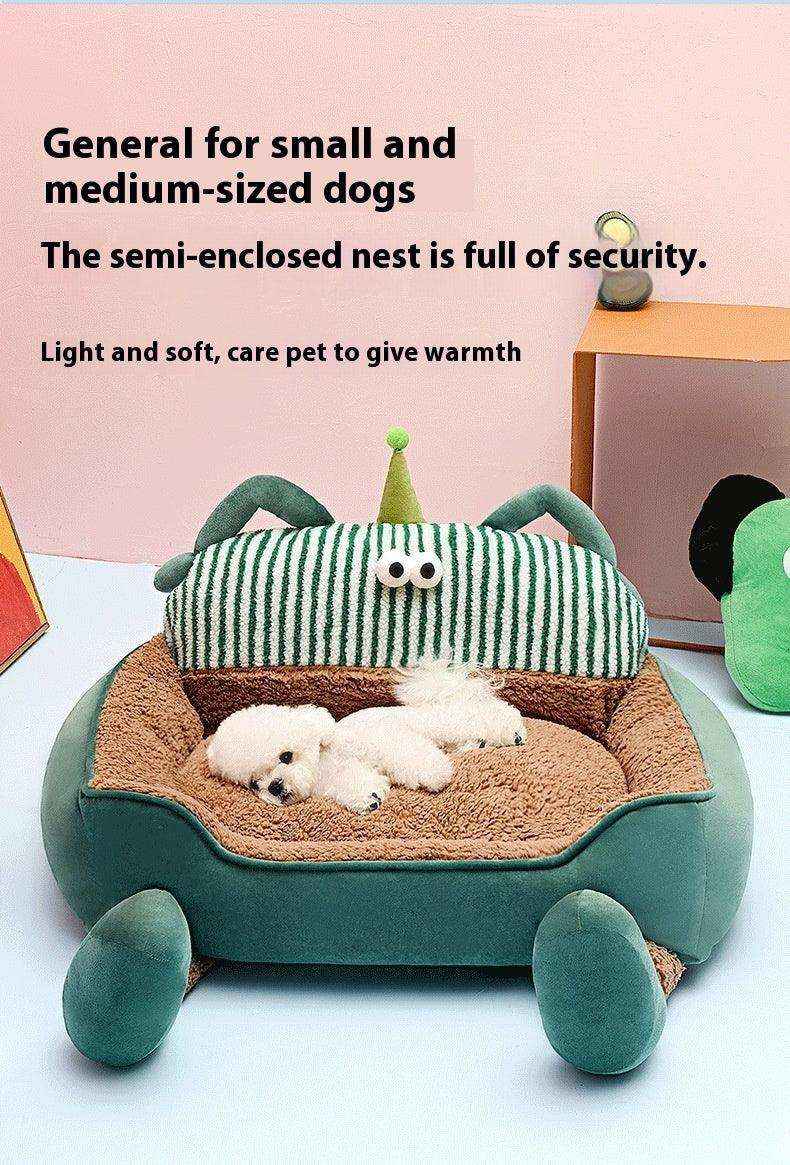 犬用ベッド「ジョーカー」洗える滑り止め底付きユニークデザイン – Dog