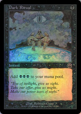 MTG MB2《暗黒の儀式/Dark Ritual》未来予知 英語版foil